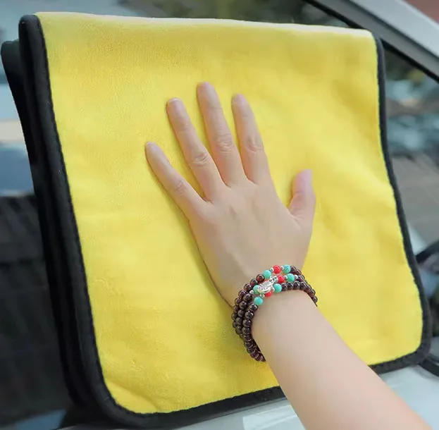 Microfiber Car Drying Towel Super Absorbent - Chiffons de nettoyage pour voiture en