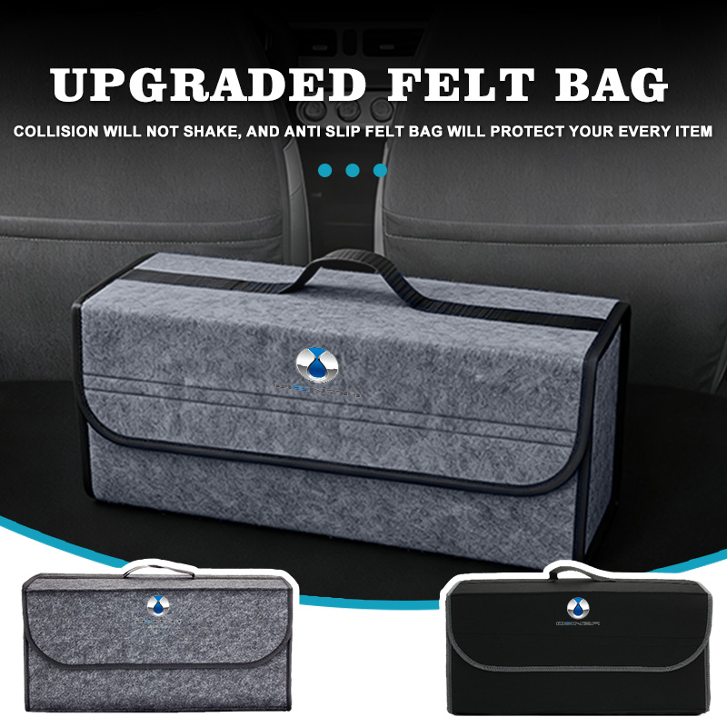 Car Trunk Organizer Foldable Storage Box - Organisateur de coffre de voiture pliable
