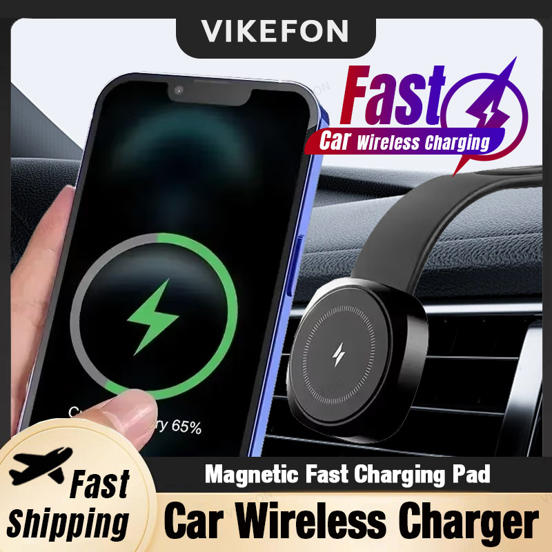 Chargeur magnétique sans fil p - Wireless Car Charger Mount Fast Charging avis et prix