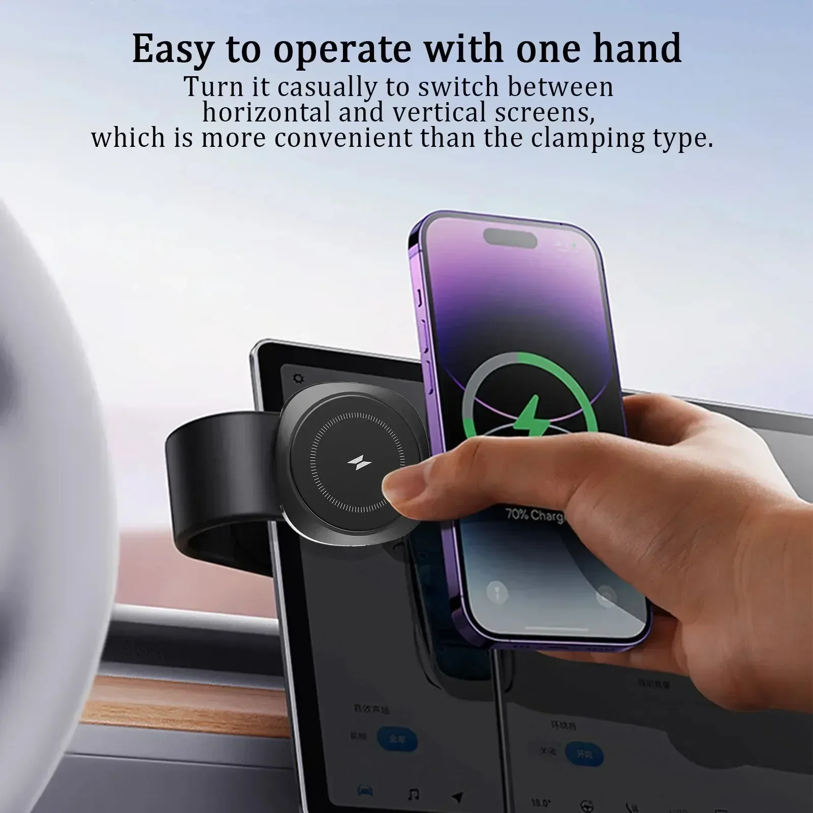 Chargeur magnétique sans fil p - Wireless Car Charger Mount Fast Charging avis et prix