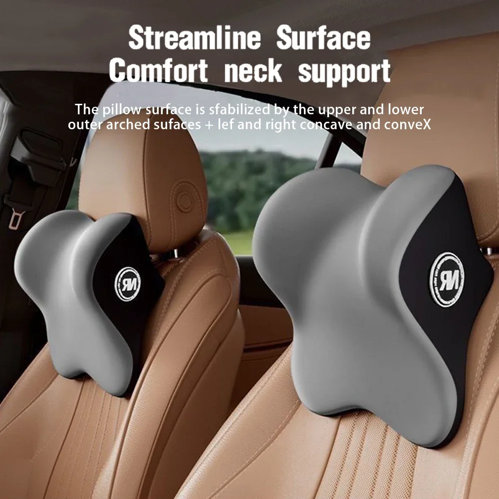Coussin de siège de voiture co - Memory Foam Car Neck Pillow Lumbar Support avis et prix