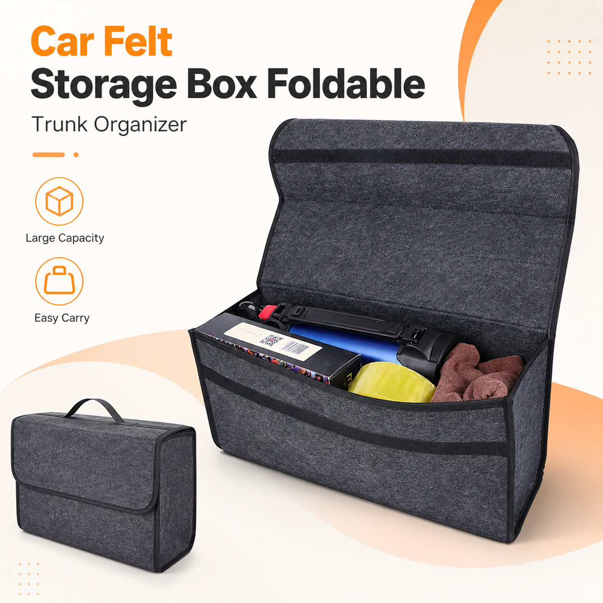 YONGRUN Boîte de rangement pli - Car Trunk Organizer Foldable Storage Box avis et prix