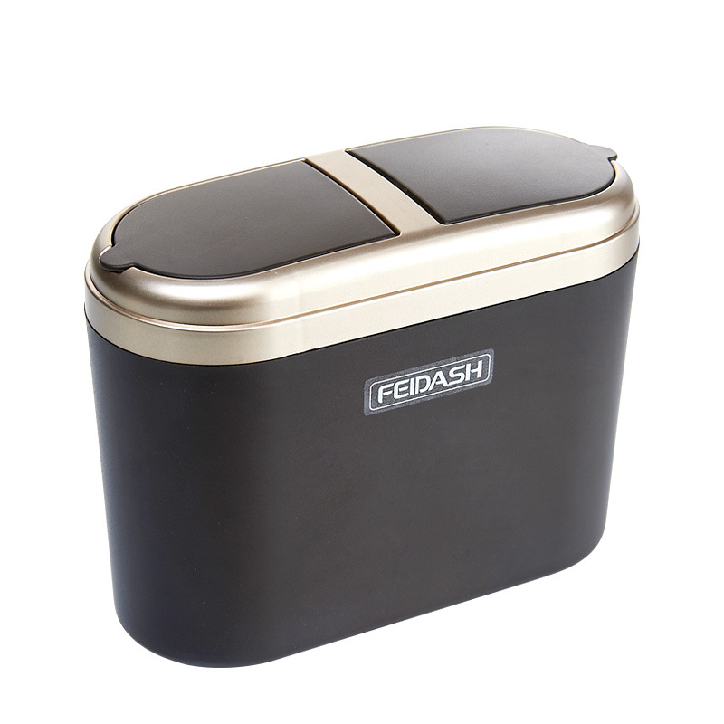 Poubelle de voiture en plastiq - Waterproof Car Trash Can With Lid avis et prix