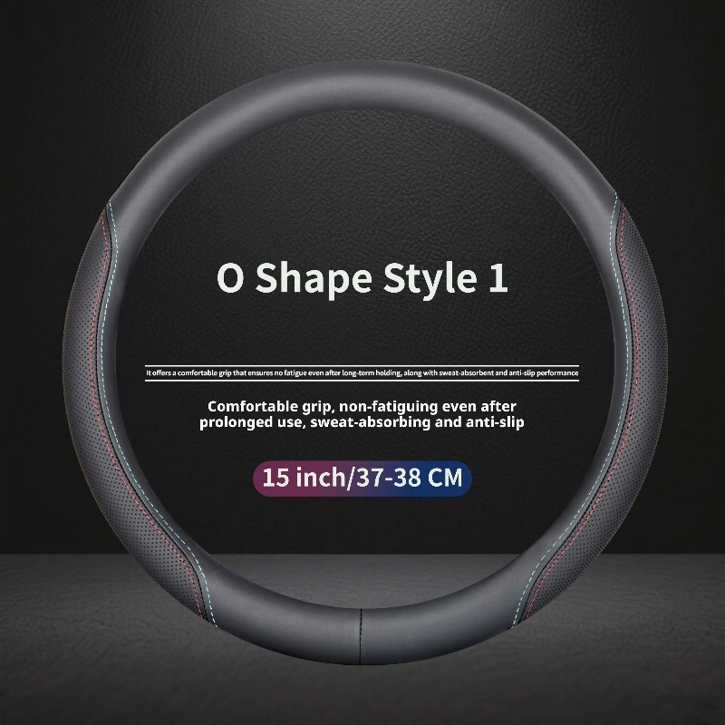 Housse de volant universelle e - Car Steering Wheel Cover Anti Slip Breathable avis et prix