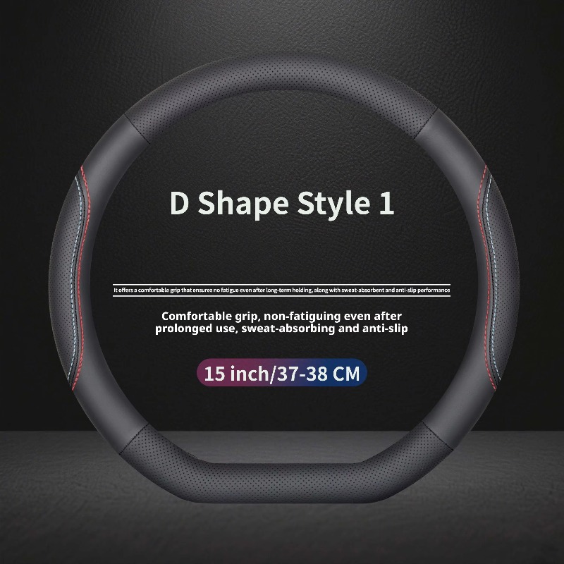Housse de volant universelle e - Car Steering Wheel Cover Anti Slip Breathable avis et prix