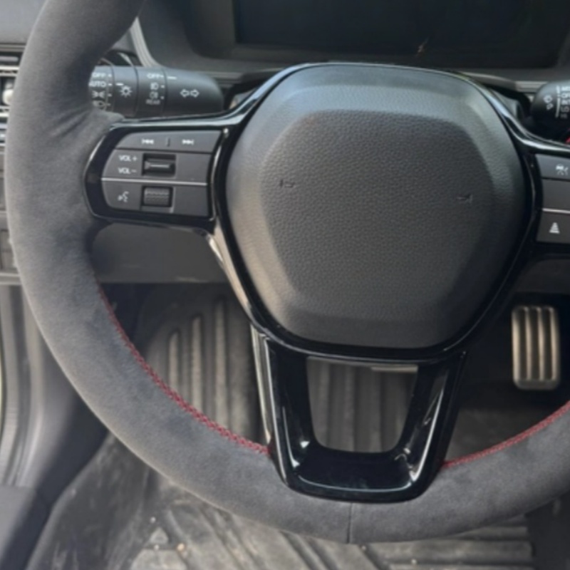 Housse de volant de voiture en - Car Steering Wheel Cover Anti Slip Breathable avis et prix