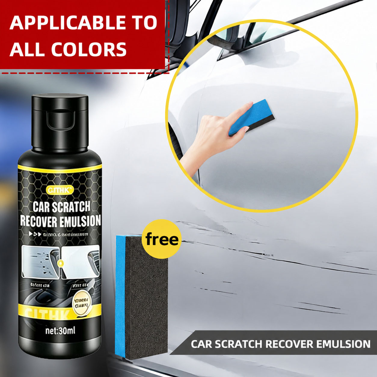 Cire anti-rayures pour voiture - Car Scratch Repair Polishing Wax Paste avis et prix