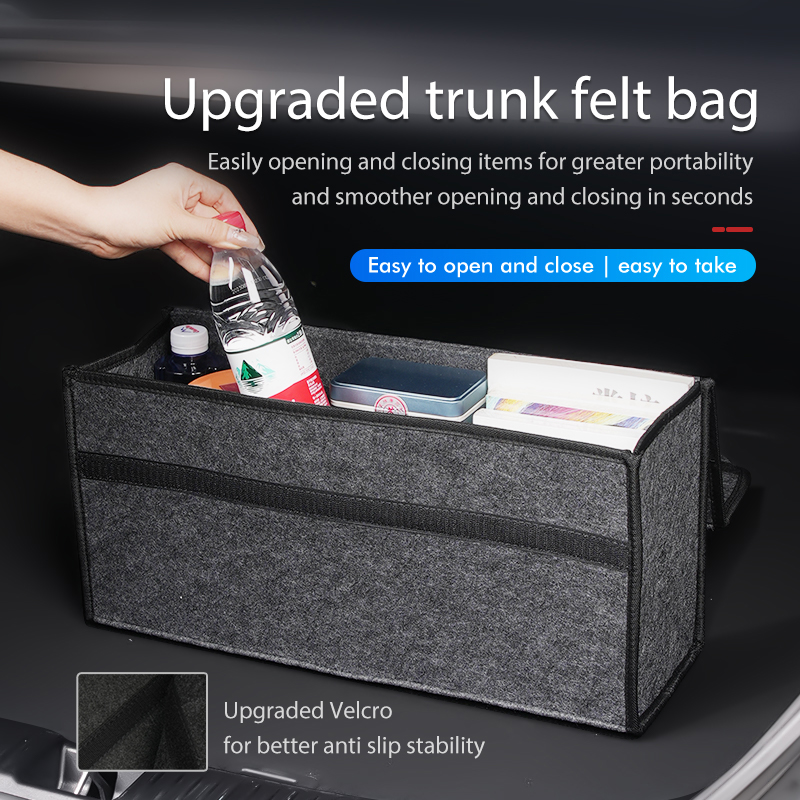 Boîte de rangement pour coffre - Car Trunk Organizer Foldable Storage Box avis et prix